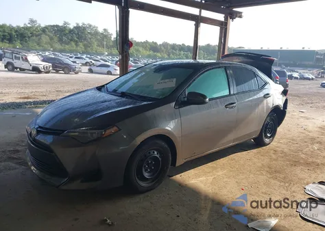 2019 Toyota Corolla Le z USA, uszkodzony, nr VIN 2T1BURHE5KC141740